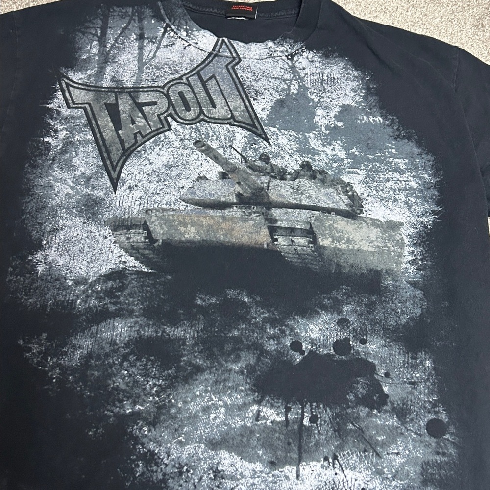 Y2K TAPOUT All Over Print Tank Graphic Shirt - Picture 2 of 6